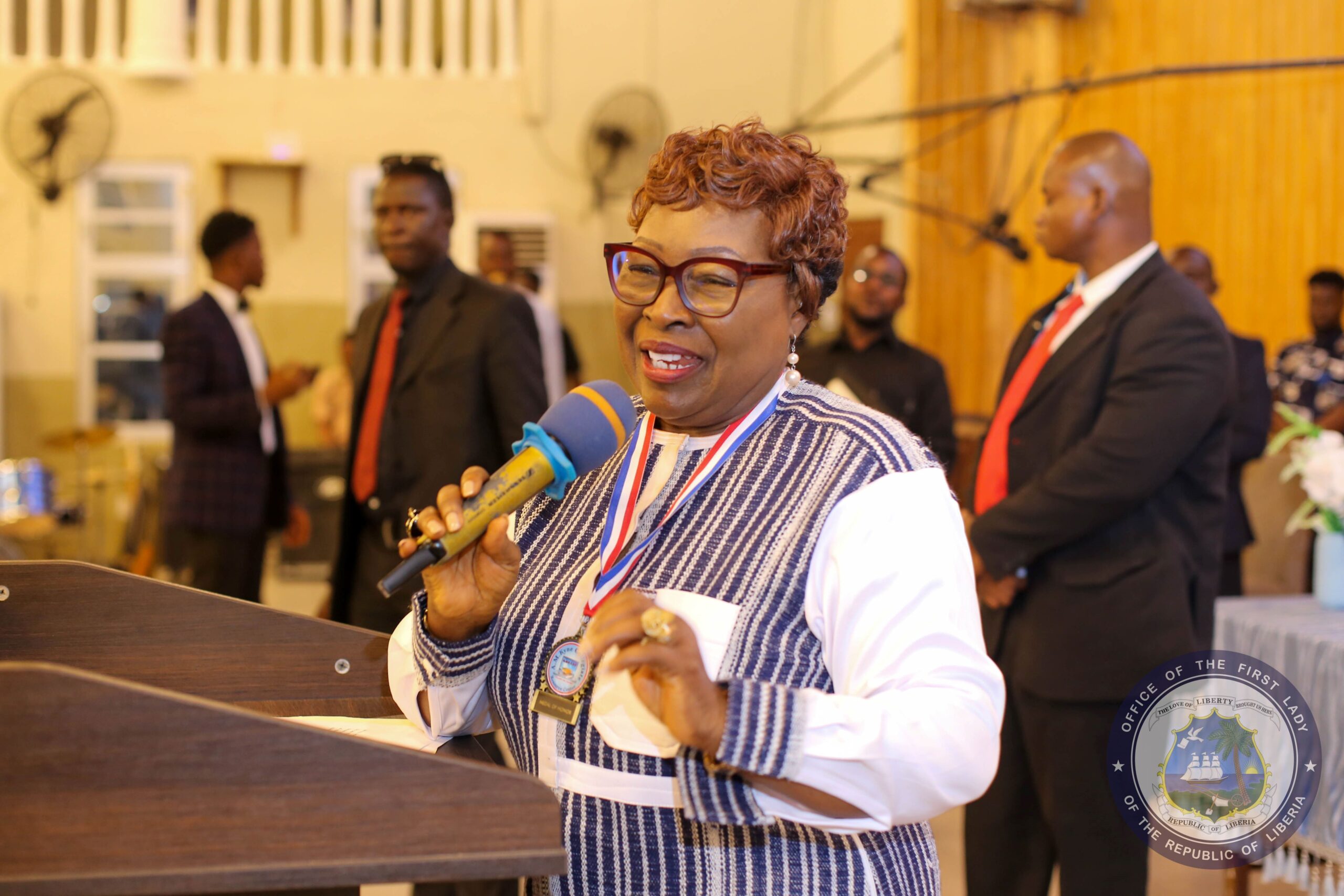 You Are The Shining Stars Of Liberia First Lady Tells Service